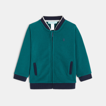 دمية بسحاب من الصوف الناعم باللون الأخضر للأطفال الصغار